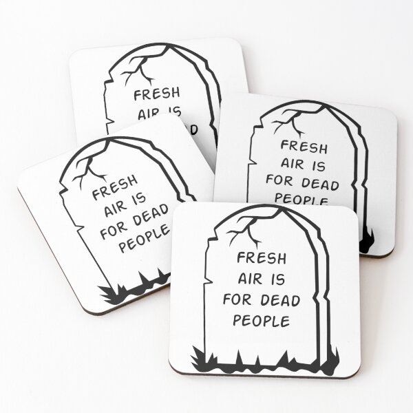 Item preview, Morbid: Fresh Air is For Dead People designed and sold by GemzDesignz.