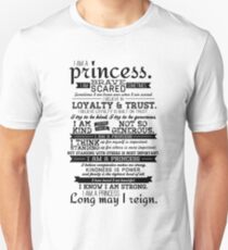 I Am a Princess Unisex T-Shirt