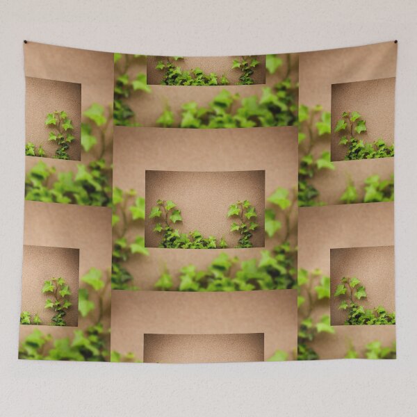 Item preview, hedera helix ivy and wall background designed and sold by Arletta Cwalina.