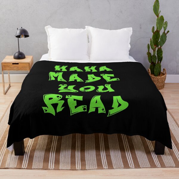 Item preview, Ha Ha Made You Read Funny Saying designed and sold by Tema EL.