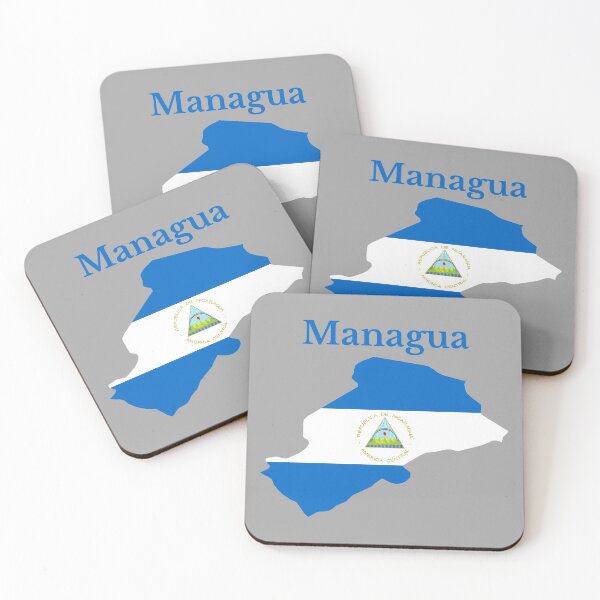 Item preview, Managua Department Map Design, Nicaragua.  designed and sold by marosharaf.