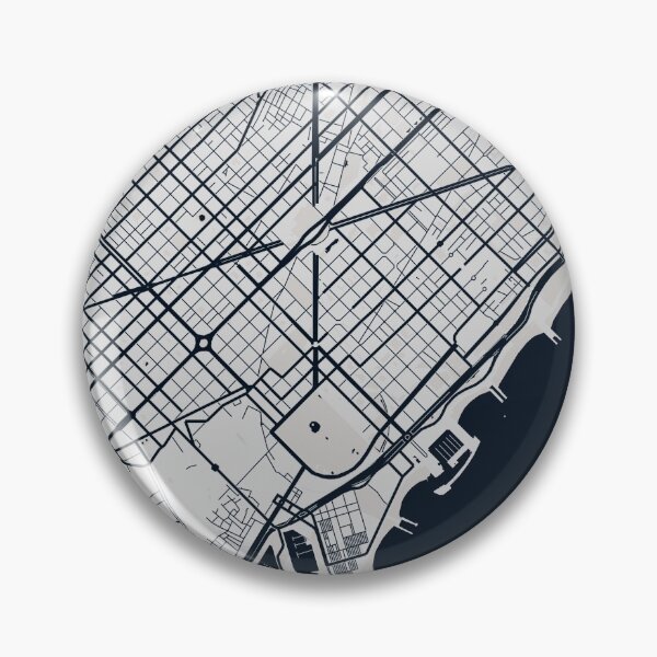 Item preview, Barcelona map designed and sold by raffrasta.