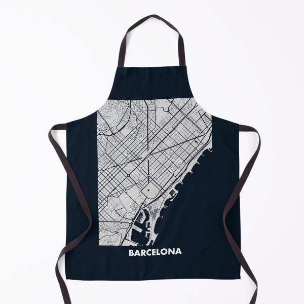 Item preview, Barcelona map designed and sold by raffrasta.
