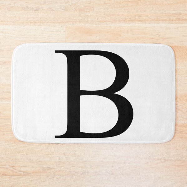 Item preview, The Letter B Black on White 5748 designed and sold by Art in My Loft.