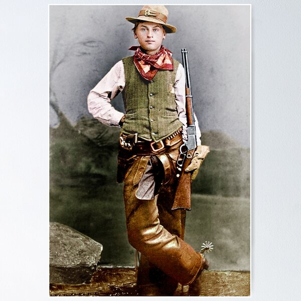 American hunter with his dog 1890's Poster for Sale by Gary sheaf