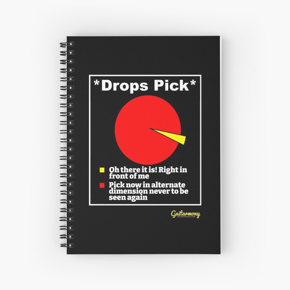 Item preview, Spiral Notebook designed and sold by Guitarmony.