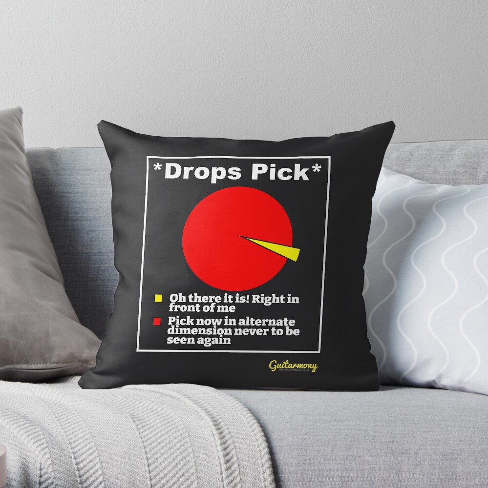 Item preview, Throw Pillow designed and sold by Guitarmony.