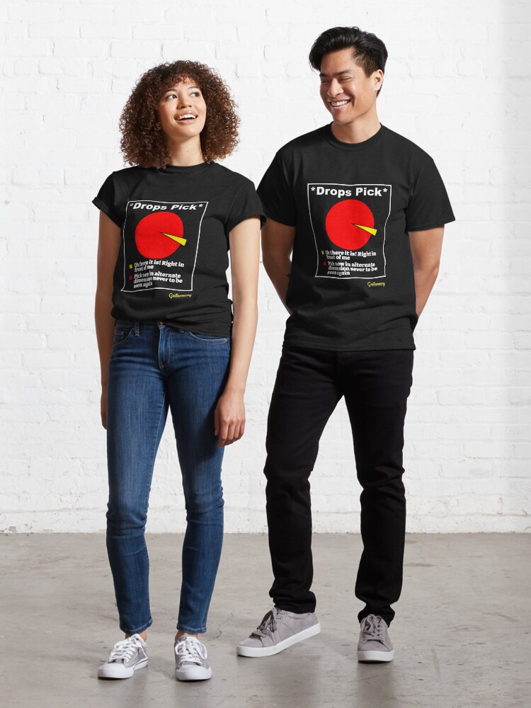 Thumbnail 1 of 7, Classic T-Shirt, Drops Pick designed and sold by Guitarmony.