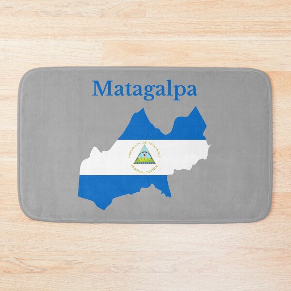 Artikelvorschau, Matagalpa Department Map Design, Nicaragua. entworfen und verkauft von marosharaf.