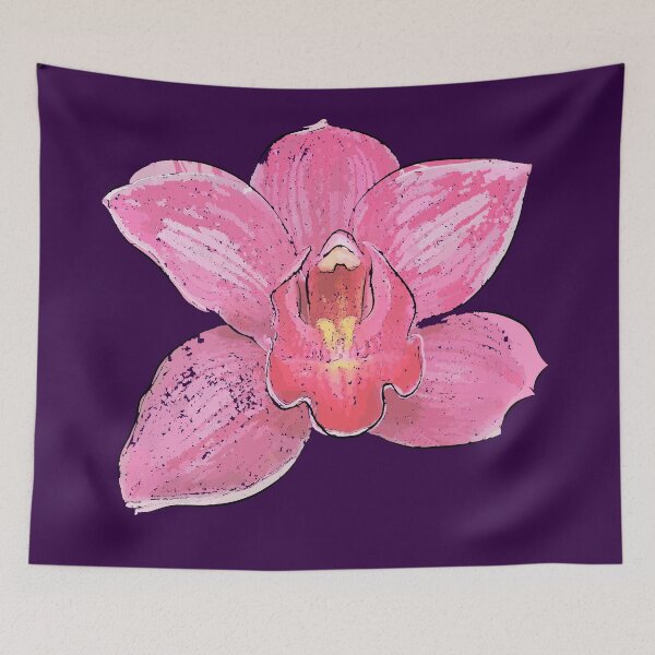 Item preview, A pink orchid designed and sold by M Minerrale.