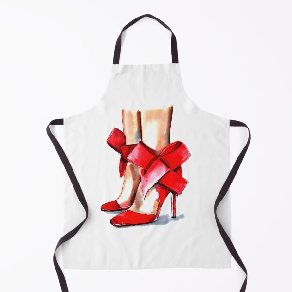 Item preview, Red shoes designed and sold by Feeling Artsy.