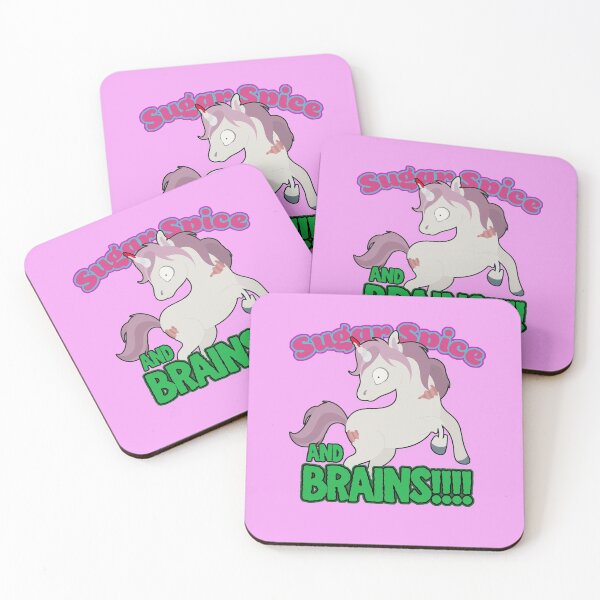 Item preview, Sugar Spice and Brains - unicorn halloween designed and sold by HolidayGems.
