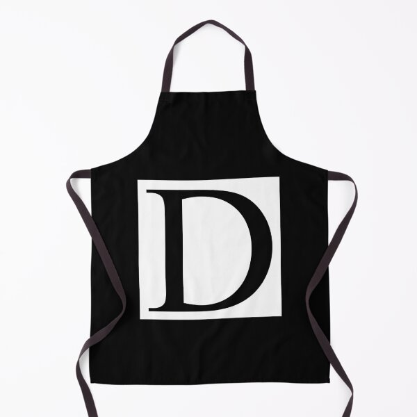 Item preview, The Letter D Black on White 5748 designed and sold by Art in My Loft.
