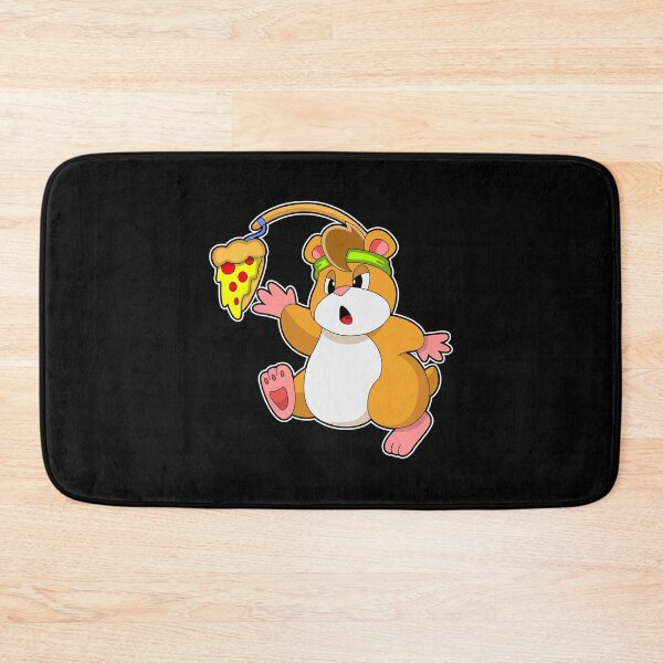Item preview, Hamster at Eating with Pizza designed and sold by Snabdesign84.
