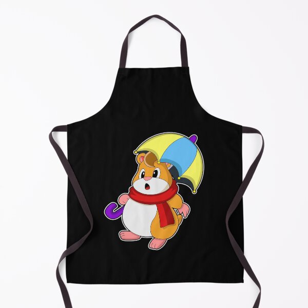 Item preview, Hamster at Rain with Umbrella designed and sold by Snabdesign84.