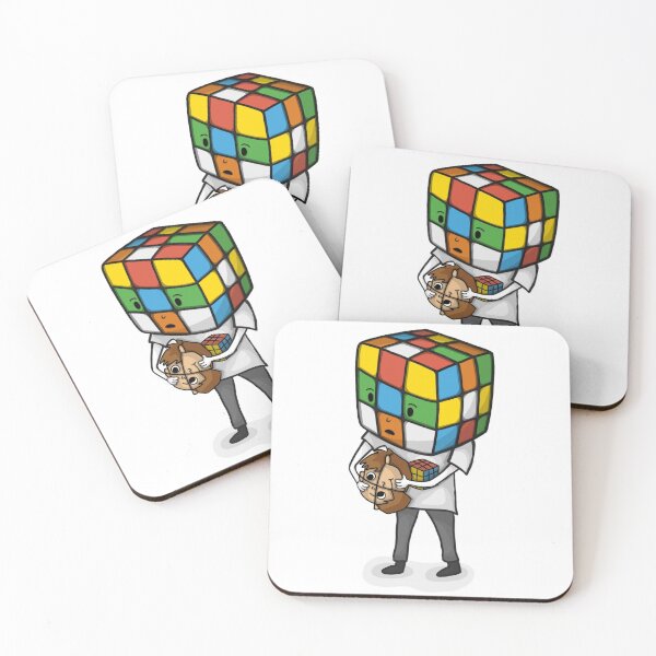 Item preview, Cube Solving a Person designed and sold by Anonymous Badger.