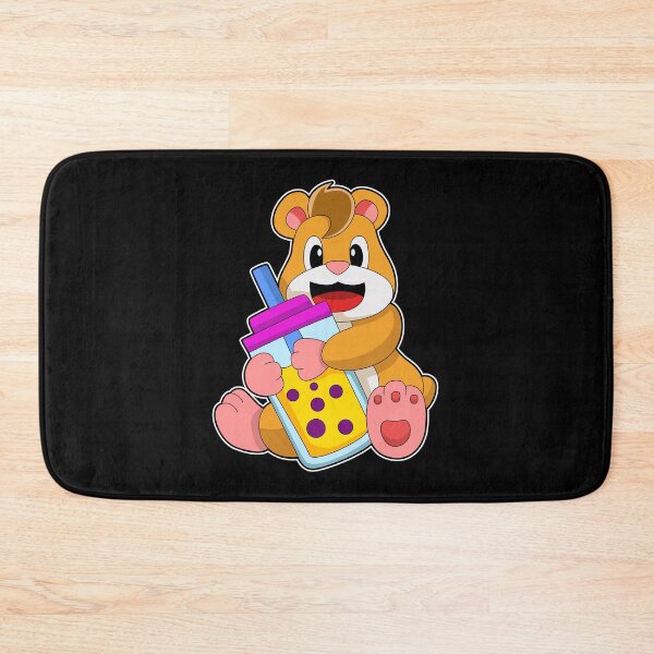 Item preview, Hamster with Baby bottle Juice designed and sold by Snabdesign84.