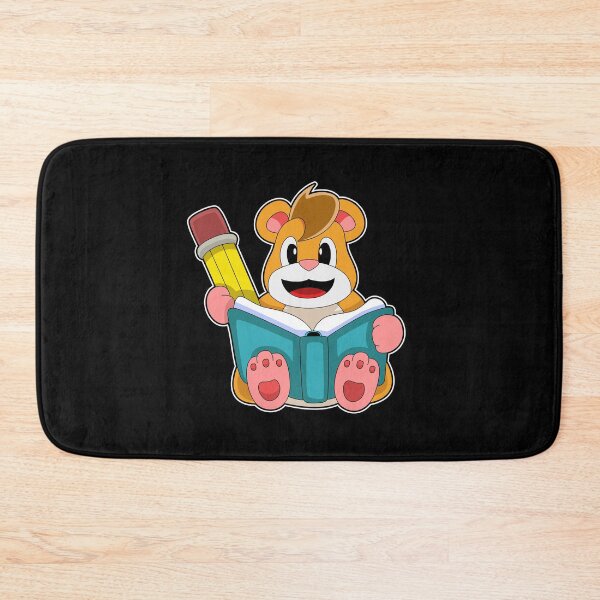 Item preview, Hamster with Book & Pen designed and sold by Snabdesign84.