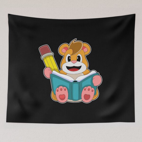 Item preview, Hamster Pupil Pencil School designed and sold by Snabdesign84.