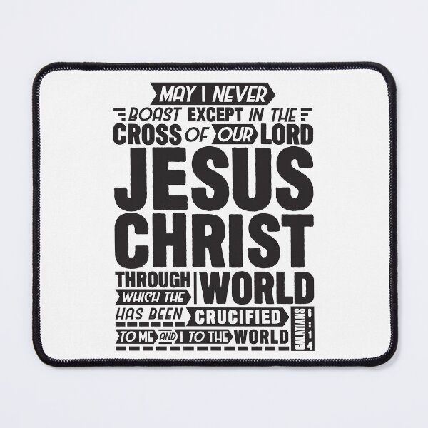 Item preview, Galatians 6:14 designed and sold by plushism.