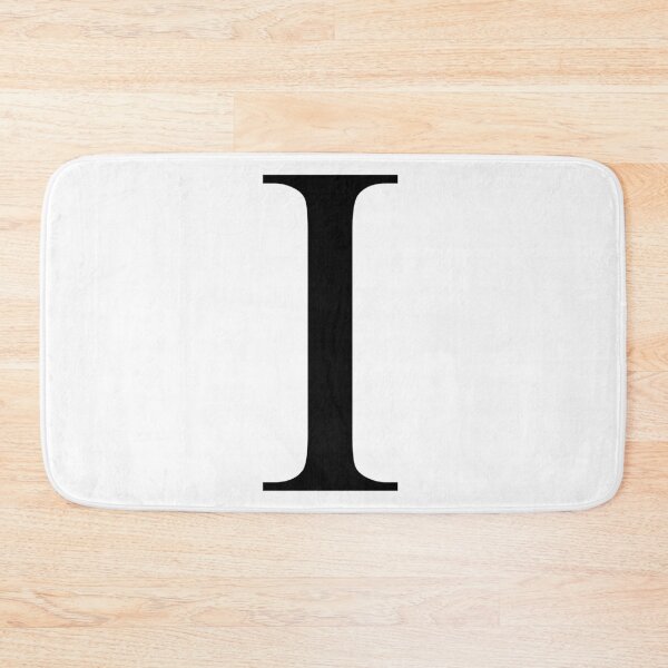 Item preview, The Letter I Black on White 5748 designed and sold by Art in My Loft.