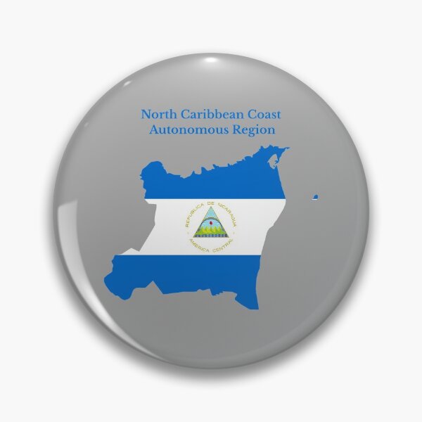 Item preview, North Caribbean Coast Autonomous Region Map Design, Nicaragua.  designed and sold by marosharaf.