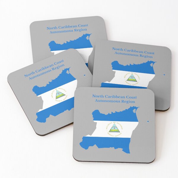Item preview, North Caribbean Coast Autonomous Region Map Design, Nicaragua.  designed and sold by marosharaf.