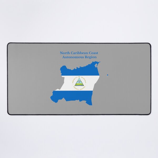 Item preview, North Caribbean Coast Autonomous Region Map Design, Nicaragua. designed and sold by marosharaf.