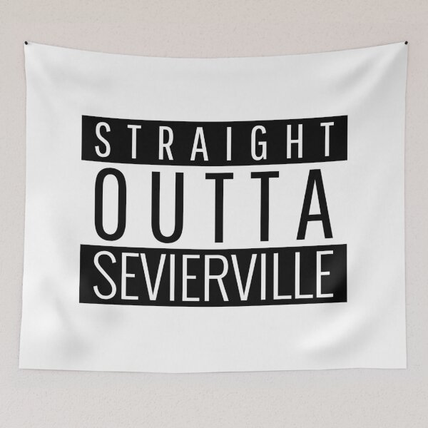 Item preview, Straight Outta Sevierville Tennessee  designed and sold by Teelogic.