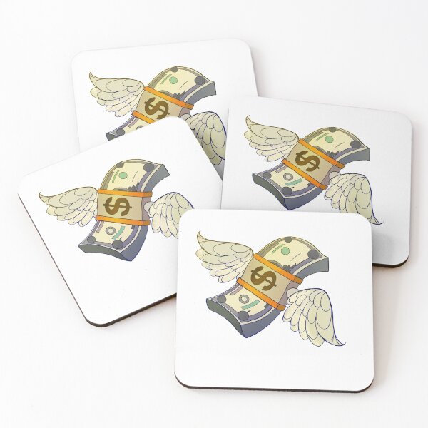 Item preview, Cartoon Flying Dollars Pattern. designed and sold by Violonchella.