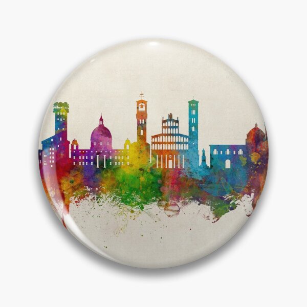 Item preview, Lucca Italy Skyline designed and sold by ArtPrints.