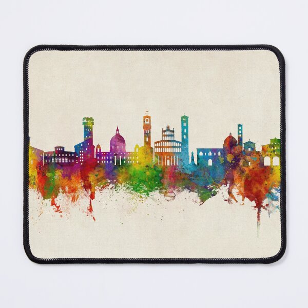 Item preview, Lucca Italy Skyline designed and sold by ArtPrints.