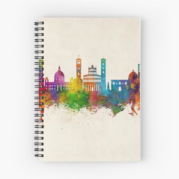 Artikelvorschau, Lucca Italy Skyline entworfen und verkauft von ArtPrints.