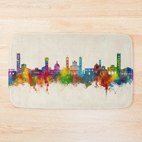 Item preview, Lucca Italy Skyline designed and sold by ArtPrints.