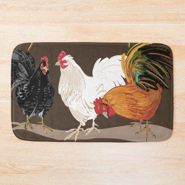 Item preview, Rooster pattern Chocolate designed and sold by EskTuulispaa.