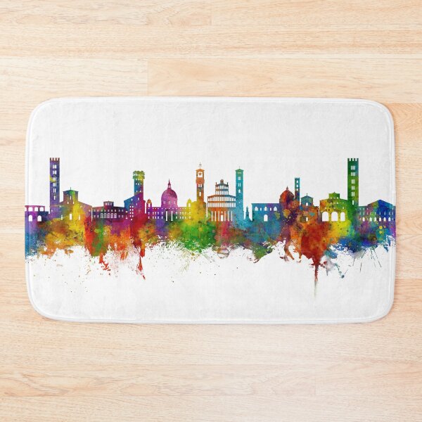 Item preview, Lucca Italy Skyline designed and sold by ArtPrints.
