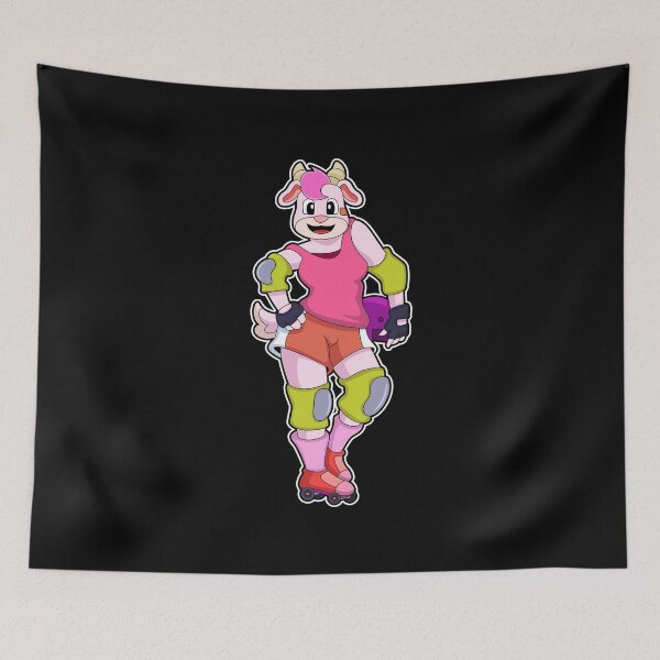Item preview, Goat as Inline Skater with Inline Skates designed and sold by Snabdesign84.