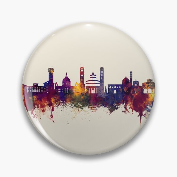 Item preview, Lucca Italy Skyline designed and sold by ArtPrints.