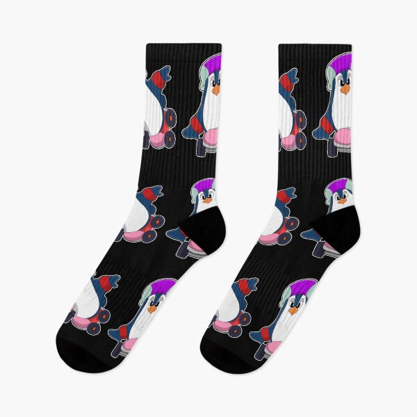 Item preview, Penguin as Inline Skater with Inline Skates designed and sold by Snabdesign84.