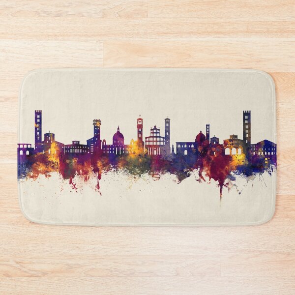 Item preview, Lucca Italy Skyline designed and sold by ArtPrints.
