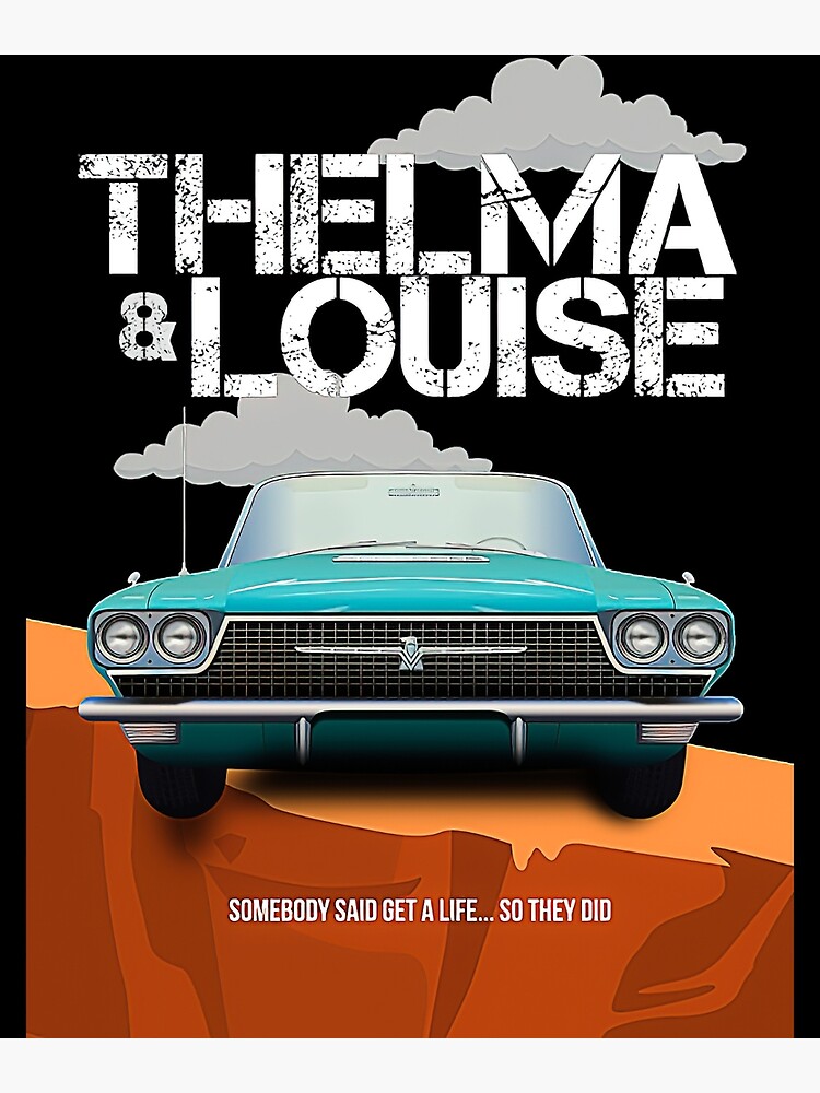 Thelma & Louise Art Board Print for Sale by PuzzleBuzz