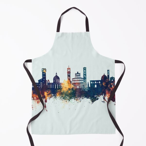 Item preview, Lucca Italy Skyline designed and sold by ArtPrints.