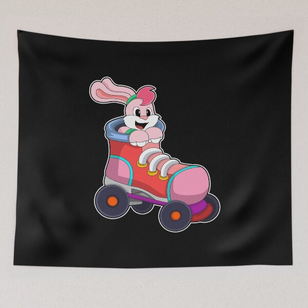 Item preview, Rabbit as Inline Skater with Inline Skates designed and sold by Snabdesign84.
