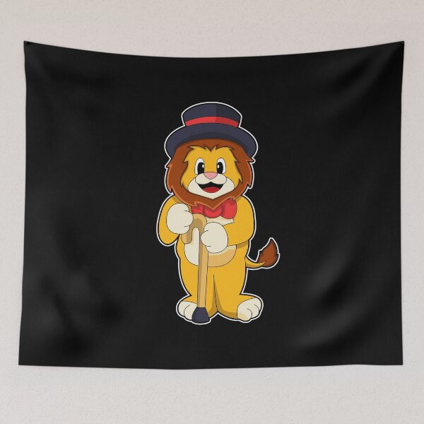 Item preview, Lion as Gentleman with Hat designed and sold by Snabdesign84.