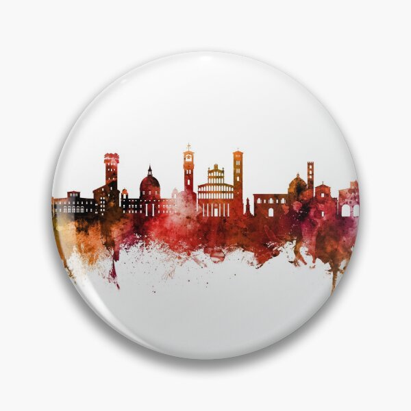 Item preview, Lucca Italy Skyline designed and sold by ArtPrints.