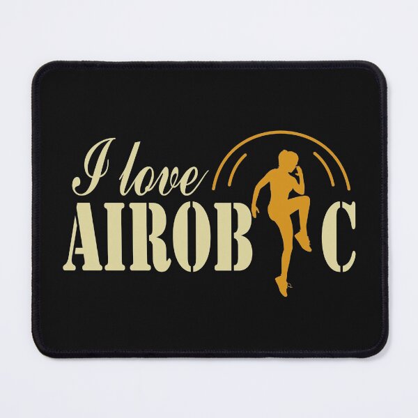 Item preview, I love aerobic designed and sold by Desibeau.