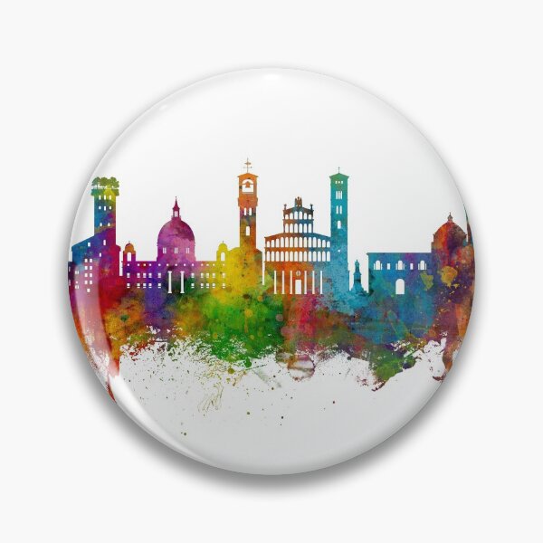 Item preview, Lucca Italy Skyline designed and sold by ArtPrints.