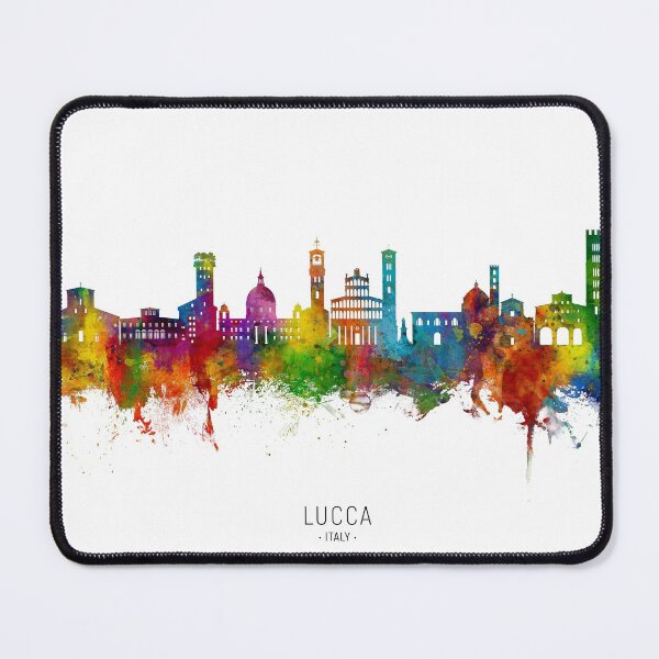 Item preview, Lucca Italy Skyline designed and sold by ArtPrints.