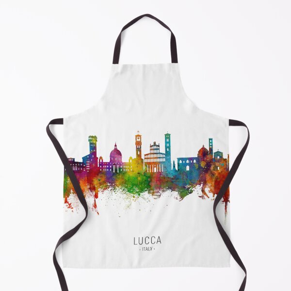 Item preview, Lucca Italy Skyline designed and sold by ArtPrints.