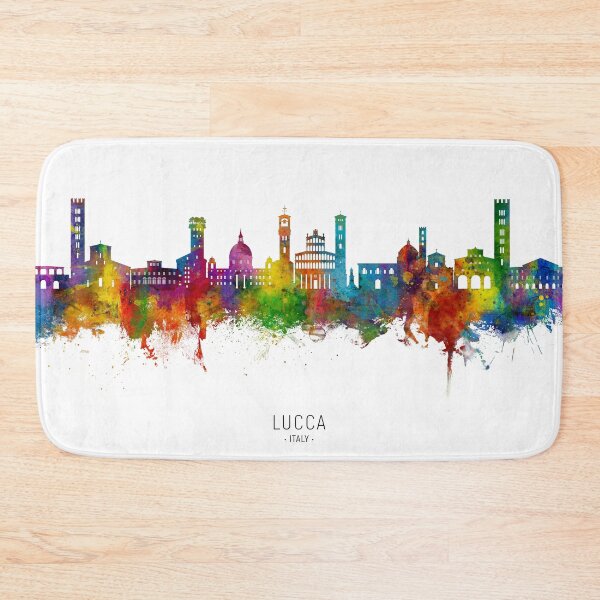 Item preview, Lucca Italy Skyline designed and sold by ArtPrints.